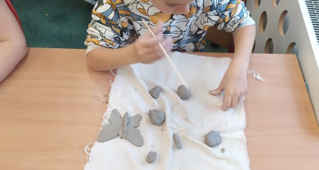 Zajęcia ceramiczne w przedszkolu