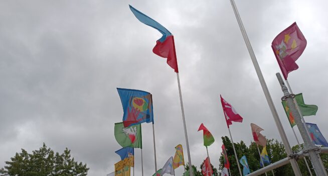 European Flags. RE: UNION- projekt w którym wzięli udział uczniowie garbowskiej szkoły.