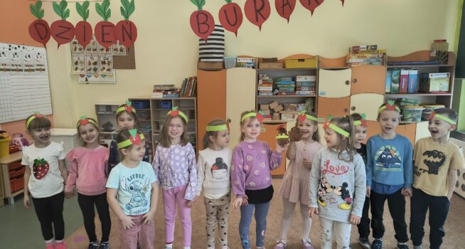 Dzień Buraka w grupie 5-latków.