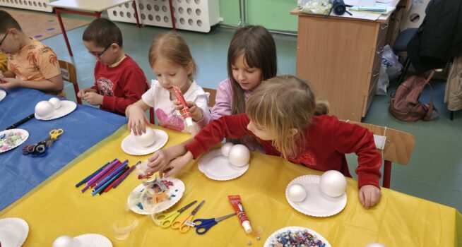 Niezwykłe Warsztaty Świąteczne w przedszkolu