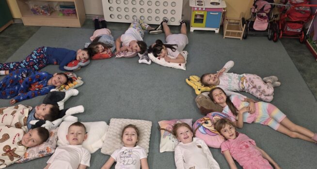 Piżama Party w przedszkolu.