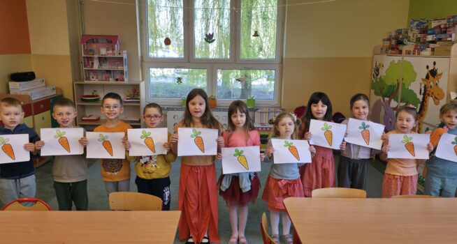Dzień Marchewki w przedszkolu